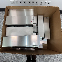 Lot Of Stainless Steel Freezer Racks image 0